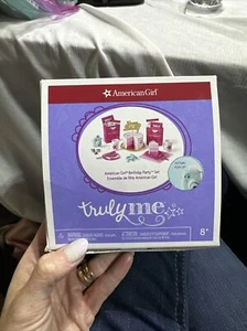American Girl Birthday Party Set ~ BRAND NEW NEVER REMOVED FROM PACKAGING - Picture 1 of 3