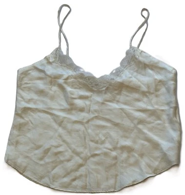 Vintage Victoria's Secret Silk Lace Cami Camisole Bridal Lingerie Top Sz S Small - Image 1 of 4