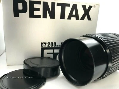 Lente teleobjetivo SMC PENTAX 67 200mm F/4 MF para 6×7 67 II de JAPÓN [COMO N... - Imagen 1 de 4