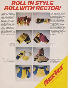 ANUNCIO DE REVISTA DE COLECCIÓN #00381 - PATINES DE RUEDAS - RECTOR - Imagen 1 de 1