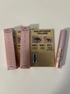 2 Too Faced Better Than Sex Mascara - Set Of Mini 2 x 4.8 g / 0.17 Oz. - Picture 1 of 2