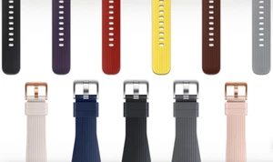 Original Samsung Galaxy Watch Armband 42mm - Pink/Schwarz - SM-R810 - Small/Large - Bild 1 von 11