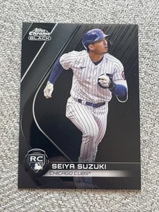 2022 Seiya Suzuki Topps Chrome Black Design Variation Rc #BRDV-6 - Bild 1 von 2