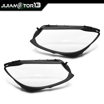 Cubierta de lente de faro izquierdo derecho para Mercedes Benz W205 C180 C200 C260L 2015-17 Foto 1 de 4