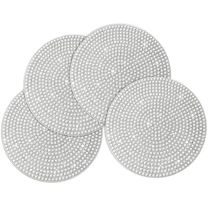 Perlen Runde Tischsets 4er Set, 15 Zoll Anti-Rutsch Tischlandschaften Dekorationen Spa... - Bild 1 von 9