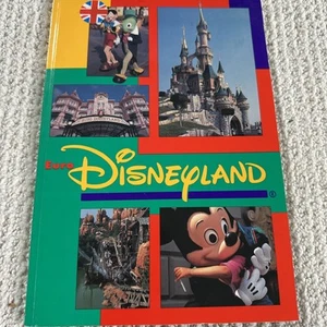 Euro Disneyland soft cover book 1994 Walt Disney Company Mint Condition! Vintag - Picture 1 of 13