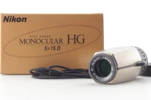 in Box [Unused] Nikon MONOCULAR 5x15 9° High Grade Compact Telescope From JAPAN - Picture 1 of 11
