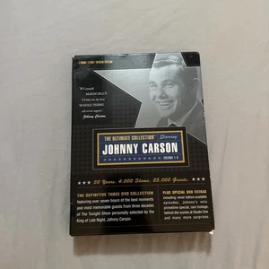 Johnny Carson: The Ultimate Collection (DVD, 2003, 3-Disc Set) Brand New, Sealed - Bild 1 von 2