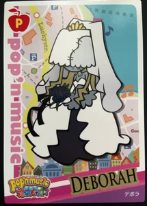 Deborah Pop'n Music PD19N060/064 Card Konami 2011 Japanese - Picture 1 of 3
