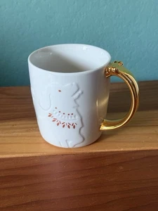 Starbucks Golden Handle Dog Mug Limited Edition 12oz - Picture 1 of 7