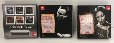 EMI Classics 3 Box Set Ian Bostridge Arturo Benedetti Michelangeli Mirella Freni - Image 1 of 4