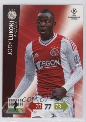 2012-13 帕尼尼 Adrenalyn XL 欧洲冠军联赛 Jody Lukoki 新秀 RC — 第 1/2 张图片