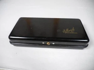 Caja de cerradura de efectivo para documentos de metal negro para funeraria H. Marick & Sons, sin llave - Imagen 1 de 8