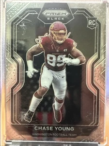 2020 Panini Chronicles - Prizm Black Chase Young #PB-21 (RC) - Picture 1 of 2