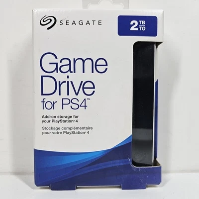 Seagate Game Drive 2TB external portable HDD for Playstation 4 PS4 STGD2000400 - Image 1 of 4
