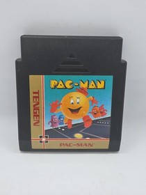 Pac-Man TENGEN Cartridge for Nintendo NES 1987 Game *WORKING*