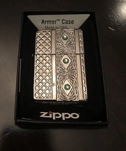 Zippo Feuerzeug 3 Crystal Armour Case Lighter Design 2016 - Bild 1 von 2