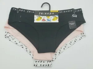 Bragas hipster para mujer Friends 3 pares medianas mezcla algodón nuevas con etiquetas - Imagen 1 de 6
