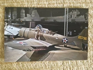 DOUGLAS A-24 MIT WRIGHT R-1820-52 MOTOR.VTG MILITÄRFLUGZEUG POSTKARTE*P56 - Bild 1 von 2