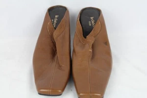 Liz Claiborne Margarette Flex Women's Brown Leather Slip On Mule 7M - Picture 1 of 13