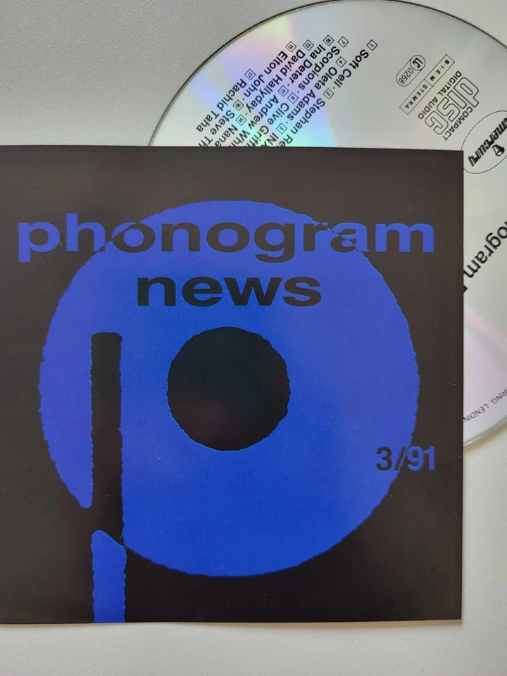 3/91 Promo CD - Stephan Remmler, David Knopfler, Soft Cell, David Hallyday, INXS - Bild 1 von 1