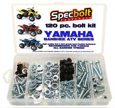 Yamaha Banshee YFZ350 ATV Bolt kit 120pc plastics fenders frame motor exhaust