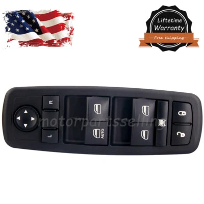 Главный выключатель стеклоподъемника для Jeep Liberty 08-12 Nitro Journey одинарный автоматический выключатель - Изображение 1 из 4