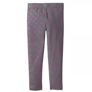 Nuevo con etiquetas Gymboree Brillo Beso Labios Camiseta Larga Leggings Pantalones Leggings Niñas S 5-6 - Imagen 1 de 1