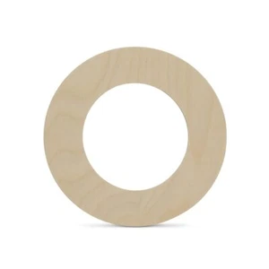8" Wooden Letter O Cutout for Wall Decor Home Decor & Party Crafts DIY Projects - Picture 1 of 7