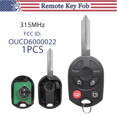 Para 2003 2004 2005 2006 2007 2008 2009 Ford Expedition controle remoto sem chave fob - Imagem 1 de 4