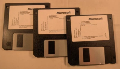 Microsoft Windows NT Workstation 4.0 3 Disketten GETESTET - Bild 1 von 4