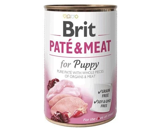 Brit Paté & Meat Huhn Welpenfutter 400G - Bild 1 von 1