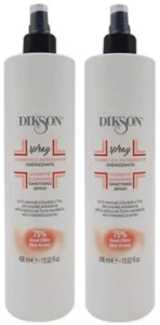 Dikson Igienizzante Detergente Spray Alcool 75% e Oli Essenziali 400 ml 2 pz - Foto 1 di 1