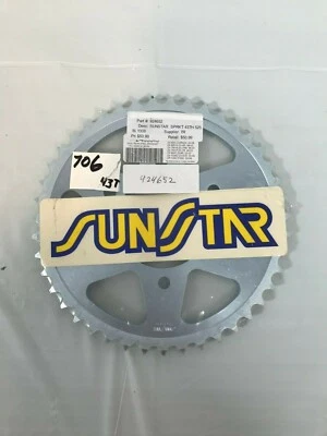 Piñón trasero de acero Kawasaki 98-09 Ninja ZX Sunstar 2-361950 parte # 924652 Foto 1 de 3