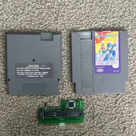 Mega Man 4 (Nintendo Entertainment System, 1992) NES game WORKS! Authentic OEM