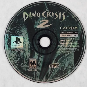 Dino Crisis 2 - Loose Sony PS1 Playstation 1 Disc - Picture 1 of 2