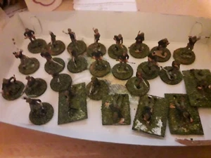 Vintage JOBLOT ESCI PAINTED Based WW2 JAPANESE INFANTRY FORCE 1/72 - Picture 1 of 3