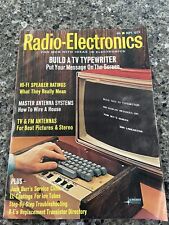 Radioelektronik Magazin September 1973 - TV Schreibmaschine Debüt Computergeschichte