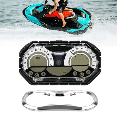 278002270 LCD Speedometer Gauge Cluster For 2006-2011 Sea Doo RXP RXT GTX Wake - Image 1 of 4