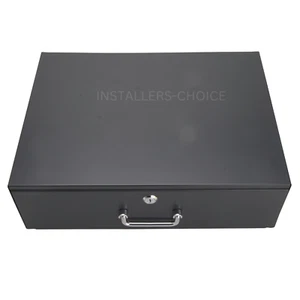 Tiroir rack serveur 3U 19" boîtier d'armoire DJ verrouillable, acier, profondeur 14" - Photo 1/4