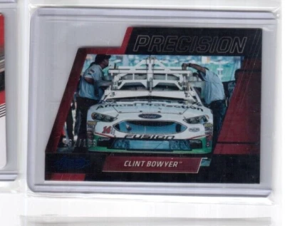 2017 Panini Absolute Racing Precision Die Cut P13 Clint Bowyer 162/199 - Image 1 of 2
