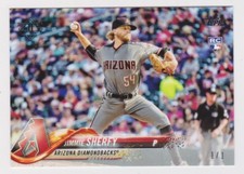 2018 Topps Transcendent VIP Series 1 #174 Jimmie Sherfy RC (Diamondbacks) 1/1