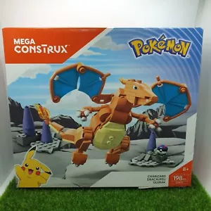 Mega Construx- Pokémon Charizard Brand New In Box Rare 198 Pcs - Picture 1 of 2