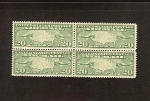 Mint Block -#C9 VF/NH. SCV=$54.00 - Picture 1 of 1