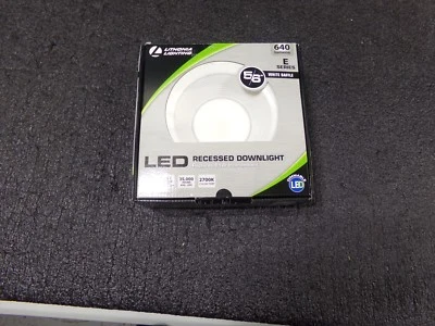 Lithonia 11.9 Watt Dimmable LED 6" White Recessed Downlight - 2700K - (TJ) - Image 1 of 4