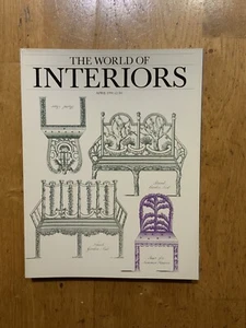 The World of Interiors April 1991 - Picture 1 of 1