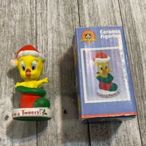 Looney Tunes Tweety Vogel Keramik Figur mit Box - Bild 1 von 5