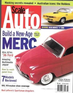 Scale Auto Enthusiast Fe 2004 AMT 1949 Merc Ferrari Super Stock Panel Lines Ford - Imagen 1 de 1