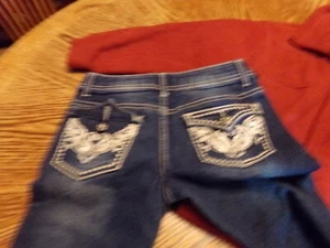 *GIRL FADED GLORY JEANS 7 572 - Picture 1 of 3