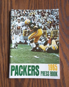 Vintage 1965 Green Bay Packers Medienführer/Pressebuch - Bild 1 von 12